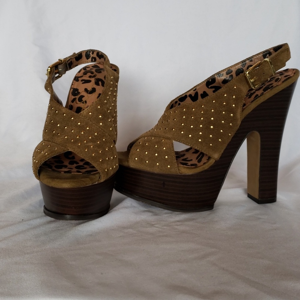 Jessica Simpson chunky heel